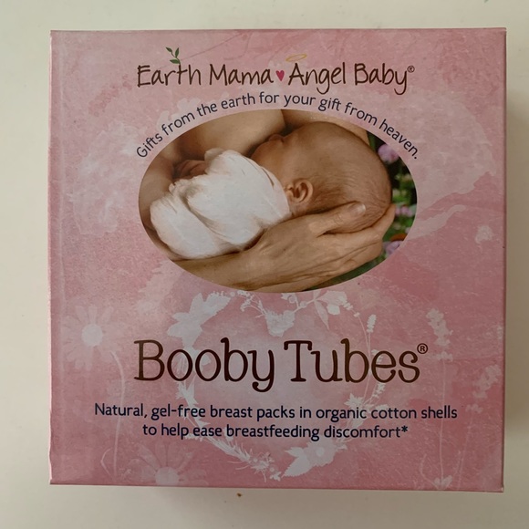 EARTH MAMA BOOBY TUBES HOT COLD REUSABLE ENGORGEMENT MASTITIS for BREAST RELIEF - Picture 1 of 2